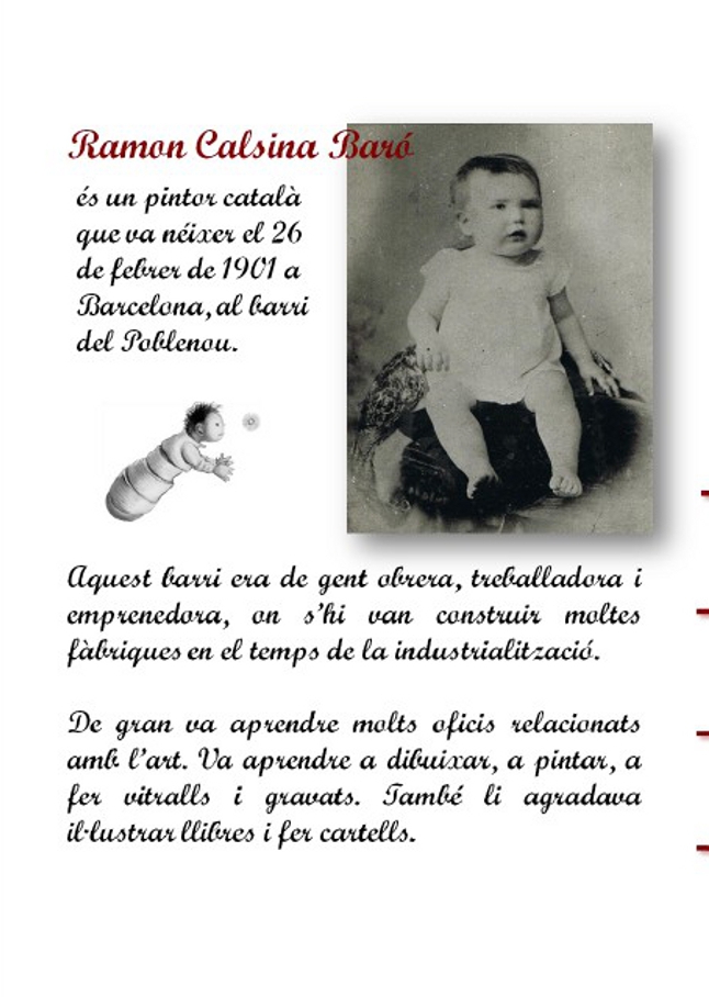 CALSINA I ELS OFICIS - Explicació pels infants