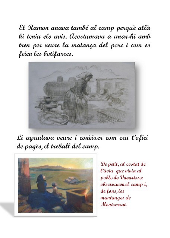 CALSINA I ELS OFICIS - Explicació pels infants