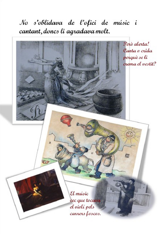 CALSINA I ELS OFICIS - Explicació pels infants