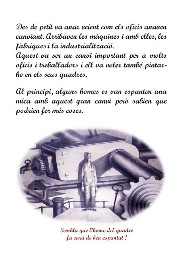 CALSINA I ELS OFICIS - Explicació pels infants