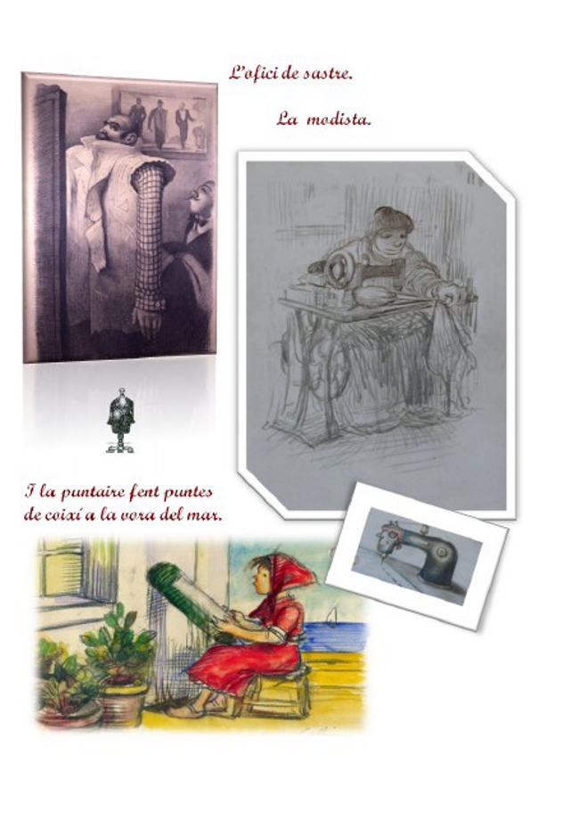 CALSINA I ELS OFICIS - Explicació pels infants