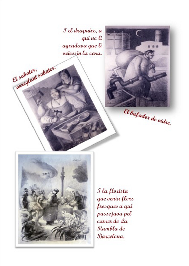 CALSINA I ELS OFICIS - Explicació pels infants