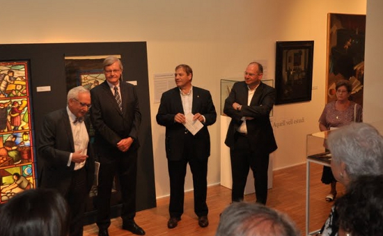 Inauguración de la exposición CALSINA I ELS OFICIS