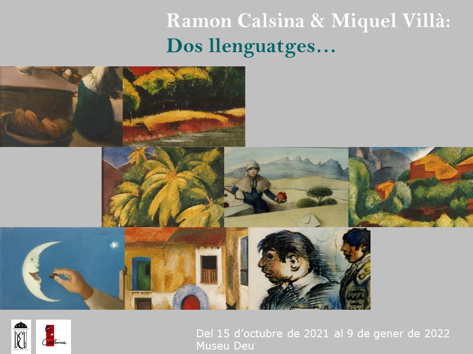 EXPOSICIÓN Ramon Calsina & Miquel Villà: Dos llenguatges...