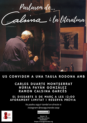 MESA REDONDA Calsina y la literatura