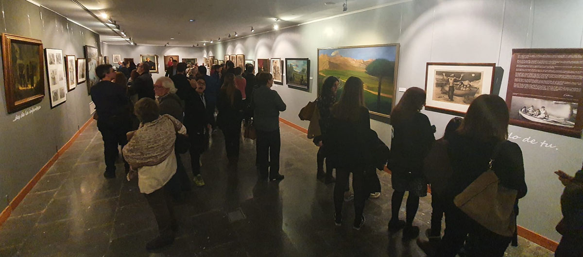 Inauguració de l'exposició PARLO DE TU. CALSINA I LA DONA