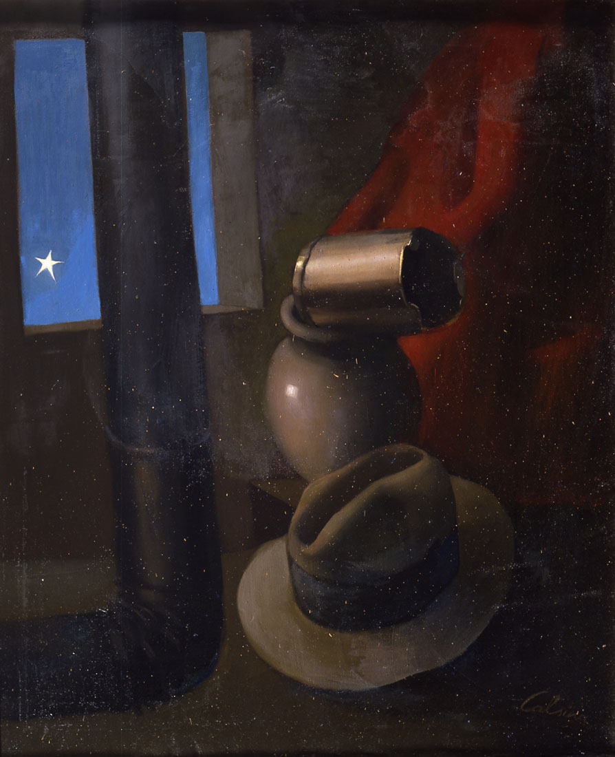 1934 Naturaleza muerta del sombrero