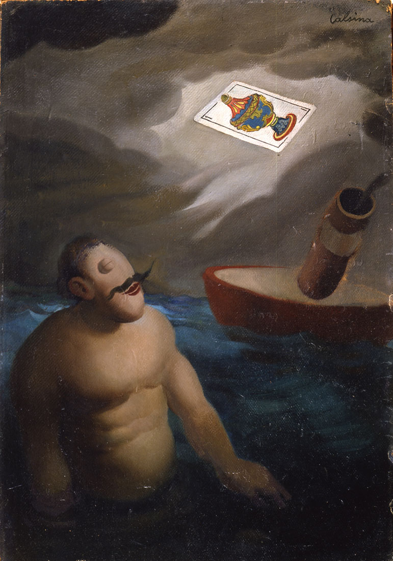 1934 El jugador que se va al agua