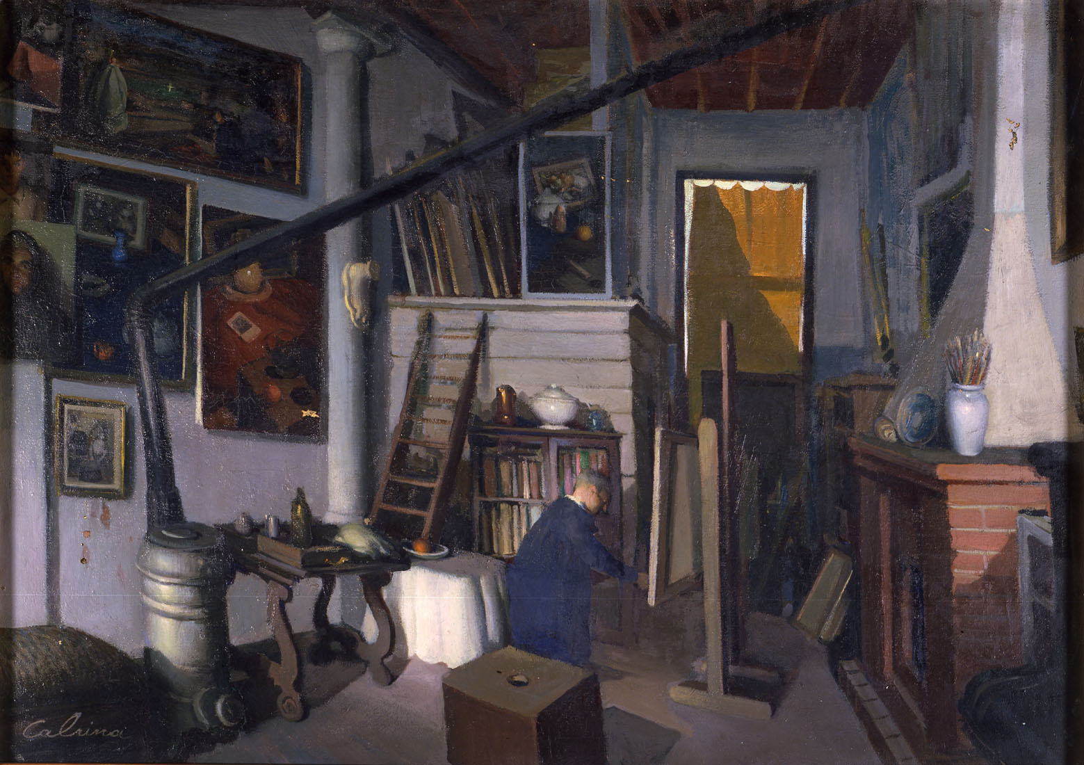 1955 El antiguo estudio de la calle Comtal