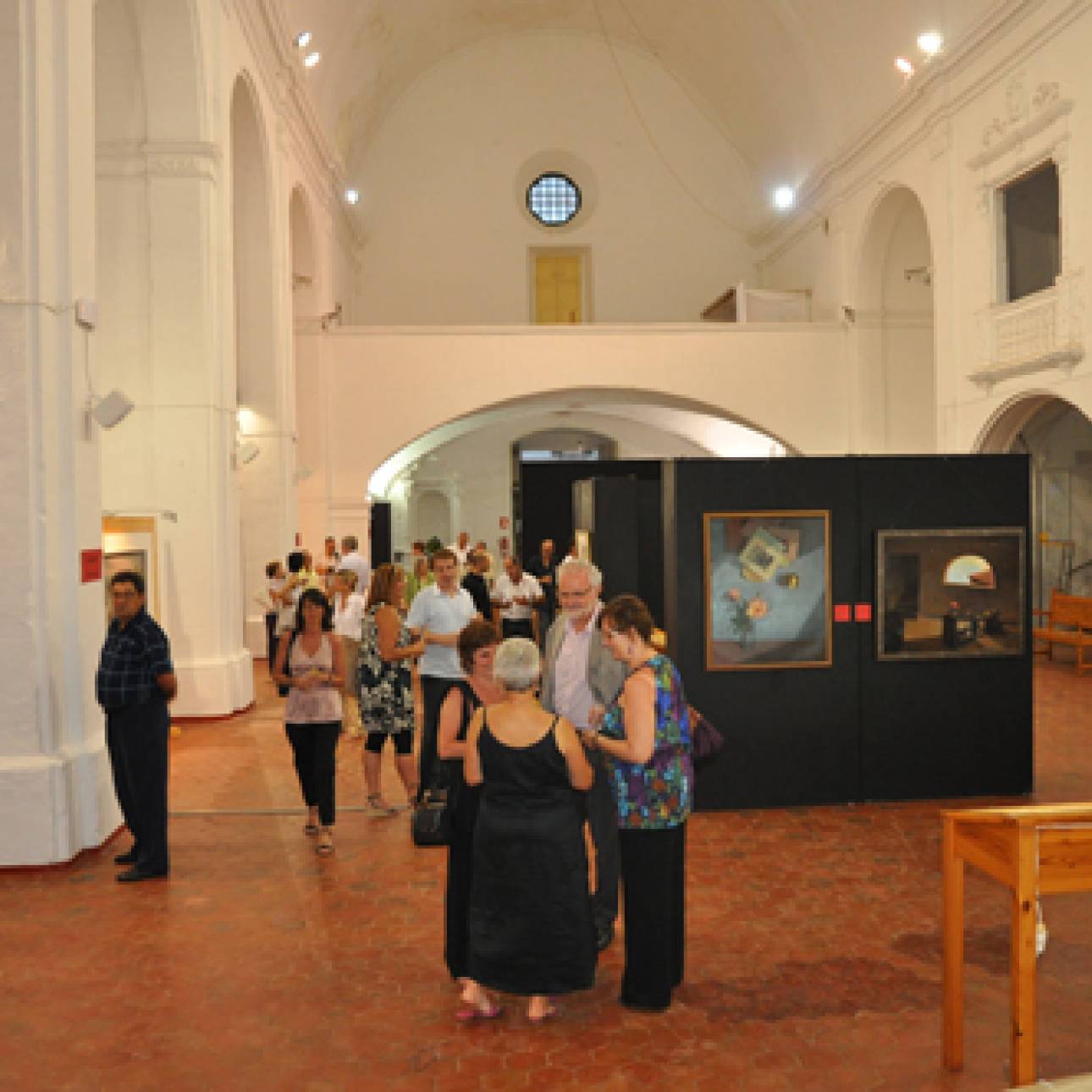 Parlamento inaugural de la exposición Calsina en Menorca