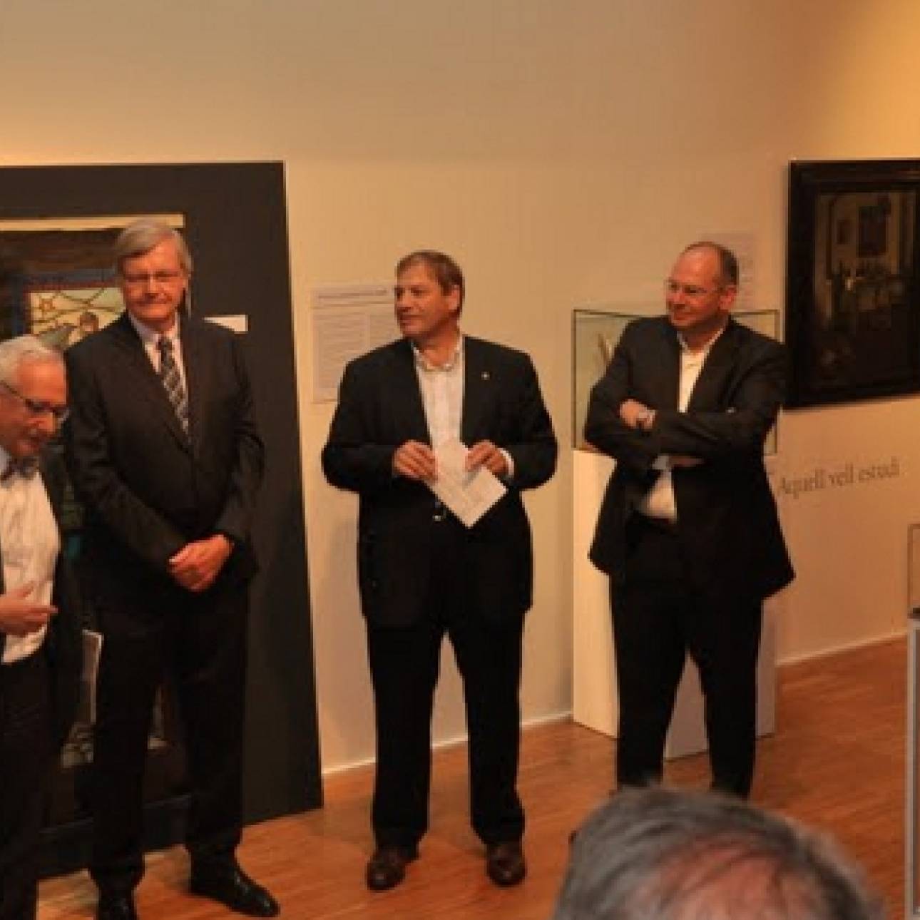 Inauguració de l'exposició CALSINA I ELS OFICIS