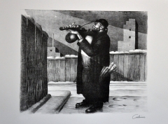 Músico ciego