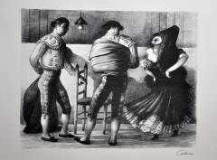 Maya y toreros